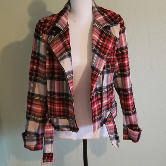 F21 "Heritage 1981" Collection Plaid Jacket - Med